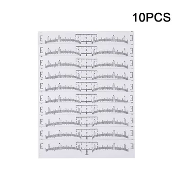 

Disposable Eyebrow Ruler Plastic Locating Marking Shaping Measuring Tool Self Adhesive Tattoo Accesories Sticker Home Salon