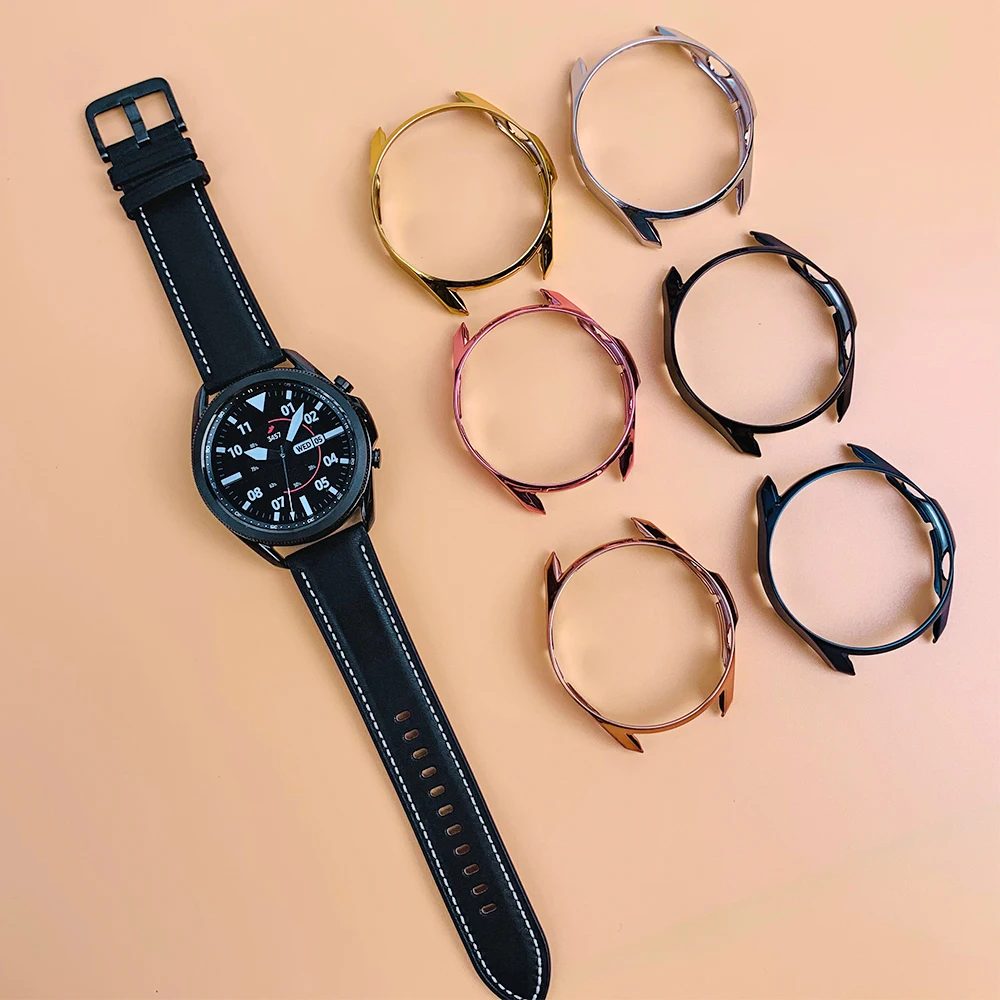 

Tup Case For Samsung Galaxy Watch 3 45mm Case 41mm Soft Protective For Galaxy Watch 3 45mm 41mm Ultra-thin Protective Shell 2020