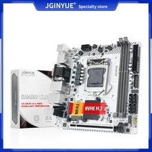 Jginyue h97i gaming placa-mãe suppor lga 1150 processador central e xeon e3 ddr3 ram vga + hdmi + dp interface de vídeo mini-itx