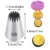 13 Styles Large Icing Piping Nozzles For Decorating Cake Baking Cookie Cupcake Piping Nozzle Stainless Steel Pastry Tips 