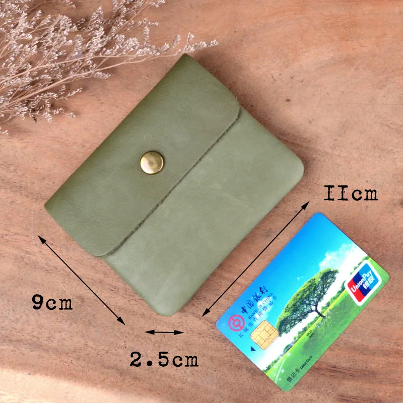 AETOO HOT Cowhide Leather Men women Wallet Short Coin Purse Small Vintage Wallets Brand High Quality Designer wallet