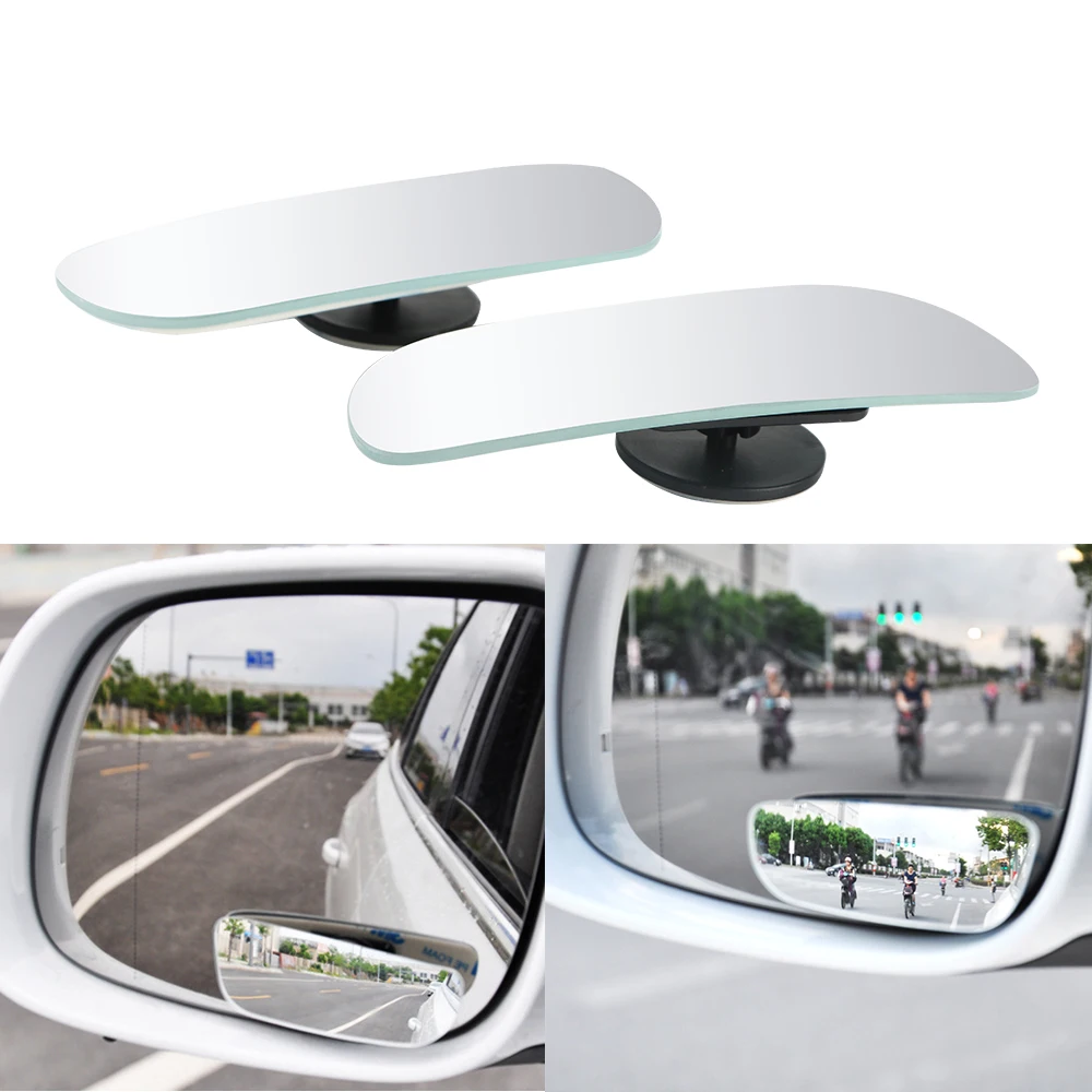1 Pair Parking Car Mirror Convex Blind Spot 360 Degree Wide Angle Auto Rearview Auxiliary Accessories | Автомобили и мотоциклы
