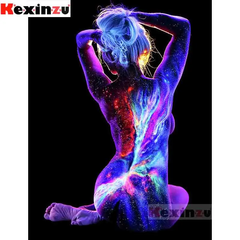 Kexinzu Новинка 5D сделай сам полная квадратная алмазная живопись Вселенная 3D