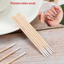 Brushes Ear Cleaning Cosmetic Tools Wood Cotton Sticks Disposable Cotton Swab Eyelash Removing Eyeshadow Extension