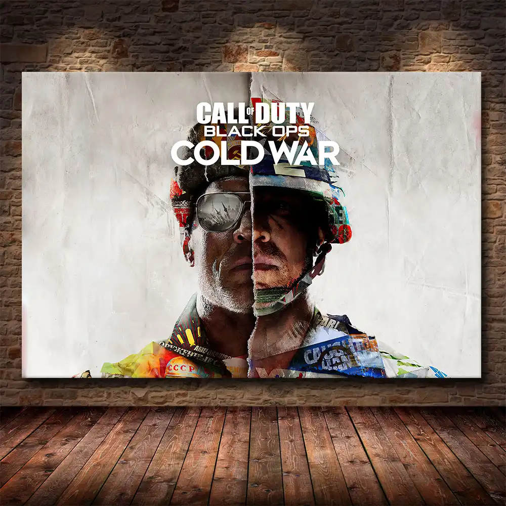 Popular War Game Cold War HD Print Canvas Painting Poster Living Room Bedroom Game Room Decoration