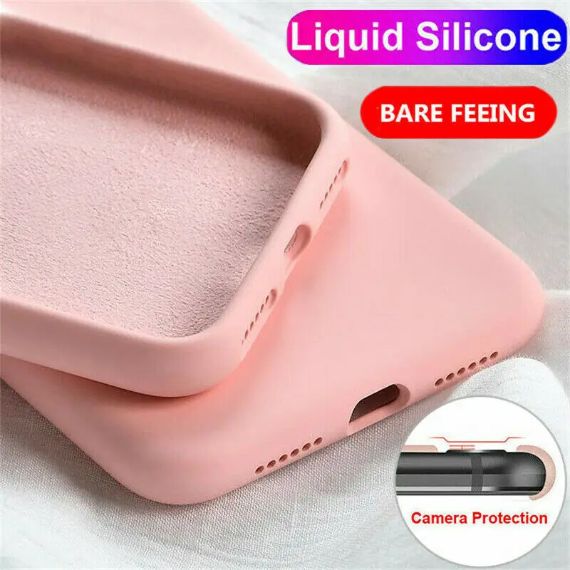 Phone Case For Vivo NEX Z5X IQOO X20 X23 X27 Liquid Silicone Simple Color Soft Cover X9 X9S Plus Y85 V9 Z1 Z3X |