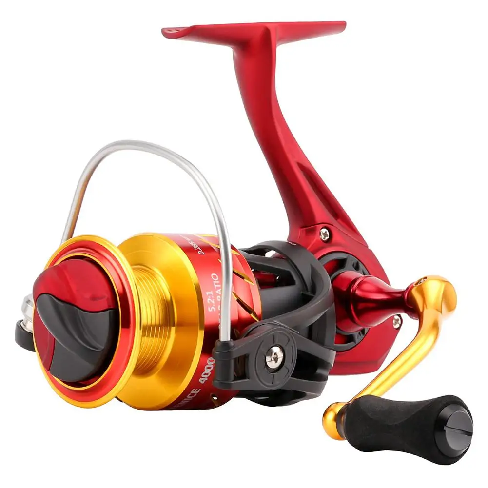 

MeterMall Fishing Wheel 12kg Magnetic Brake High Speed Ratio 5.2:1 Long Spinning Reel