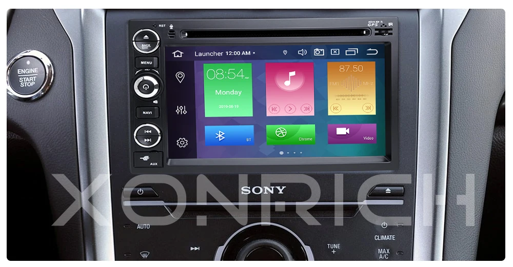 Cheap 2 Din Car DVD Multimedia Player for Ford F150 F250 F350 F450 Mustang Fusion Explorer Edge Escape Mercury 2005 2007 GPS NaviRadio 5