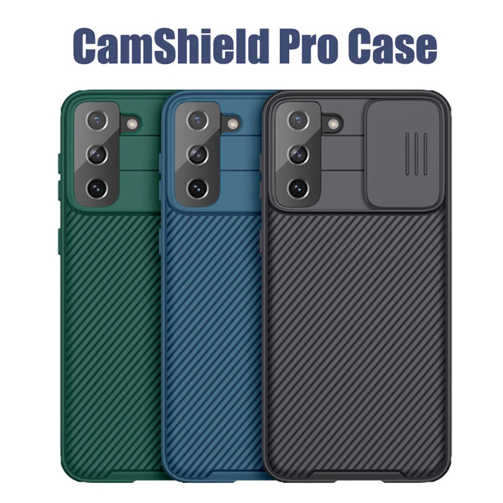 For Samsung Galaxy S21 S21+ Plus Case Nillkin CamShield Pro Case Slide Camera Protection Case