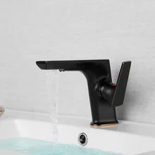 Production of all-copper table cold and hot single-hole ORB basin faucet Production of all-copper table cold and hot single-hole ORB basin faucet