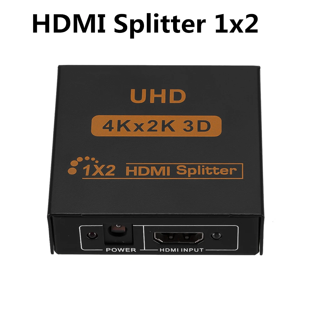 KEBIDU 4K Full HD HDMI сплиттер 1080p видео HDMI коммутатор 1X2 1x4 двойной дисплей для HDTV DVD PS3 Xbox