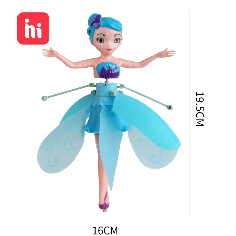 Flyings Luminous Princess Cute Dolls fairy RC Toy Infrared Induction drone RC Helicopter Fly Quadcopter Drone Kids Toys Flyings Luminous Princess Cute Dolls fairy RC Toy Infrared Induction drone RC Helicopter Fly Quadcopter Drone Kids Toys