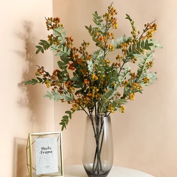 

Artificial Flower Décor for Home Wedding Decoration DIY Party Pendant Ornaments Christmas Garland Gift Home Decor