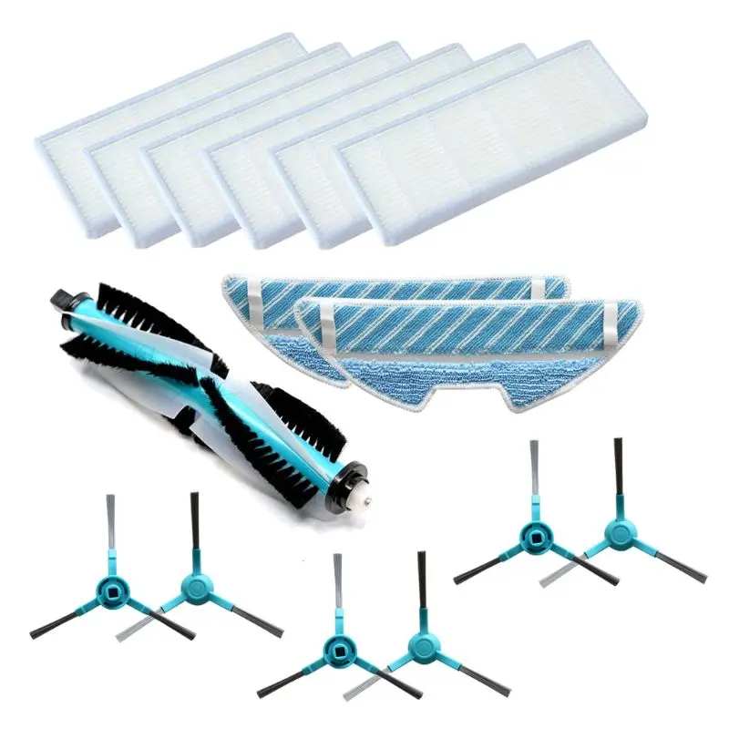 

1 Set Vacuum Cleaner Spare Part Roller Brush Hepa Filter Mop for Conga 1290/1390 Vacuum cleaner parts