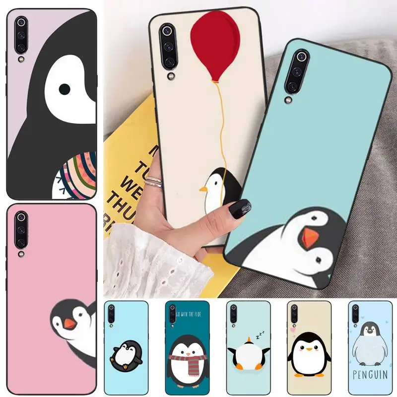 

LJHYDFCNB Cute Lovely Penguin Luxury Hybrid Phone Case For Xiaomi mi 6 6plus a2 8 8se a2lite 8lite 9 9se mix2