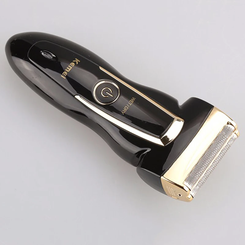 Kemei 2 Heads Electric Rechargeable Reciprocate Man Shaver Twin Blade Electric Shaving Razors Face Care