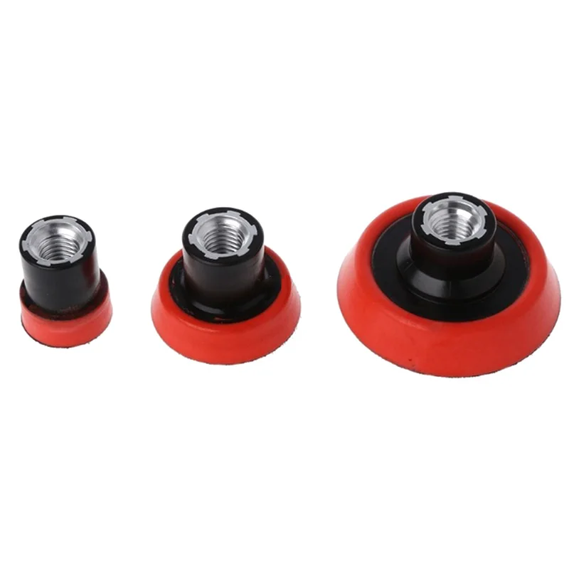 

3XPolishing Wheel Sponge Pad Bases 1/2/3 Tray Self-adhesive Plate Holder Sale