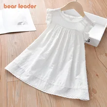 

Bear Leader Kids Girls Princess Lace Dress New Summer Fashion Girl Sleeveless Dress Party Costume Children Wedding Clothing 2-6Y