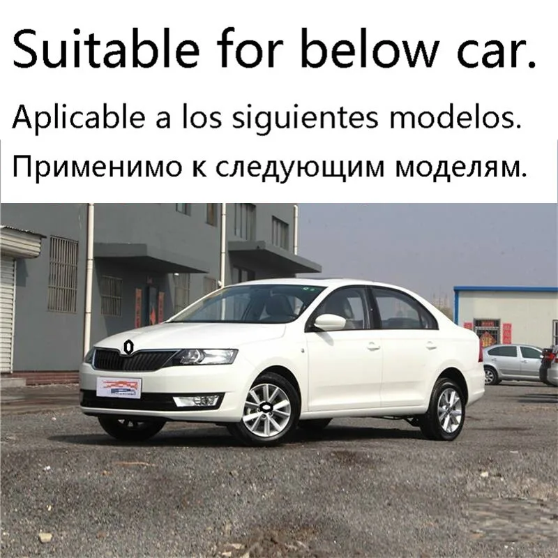Протектор Аксессуары Украшения Модернизированный автомобильный модифицированный модификация подлокотника Стайлинг автомобильный подлокотник 17 для Skoda Rapid