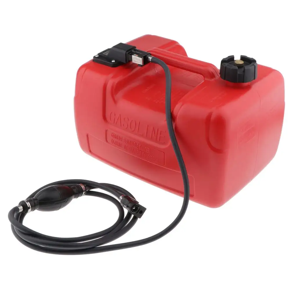 Marine Outboard Fuel Tanks (3.2 Gallon/12L)- Boat Yacht Engine Fuel Tank for Yamaha, Portable Oil Box/ Container