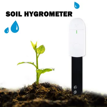 

soil electronic Moisture Meter hygrometer mini electronic hydrometer flower-pot plant garden detector (built-in button battery)