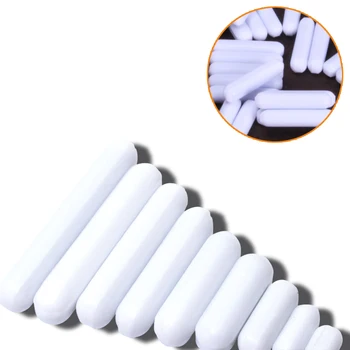 

C5x10mm Magnetic Stir Bar Stirring Bars with Size PTFE Stir Rod Teflon Spin Bars, Pack of 10