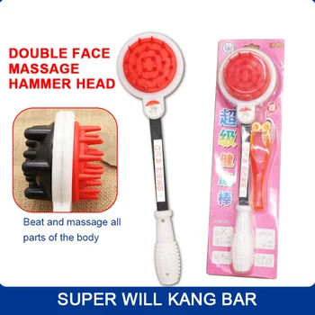

Tapping Hammer Meridian Lamented Pat Massager Body-building Knock Back Rubs Sticks Massage Stick Tool Health Therapy Care Beat