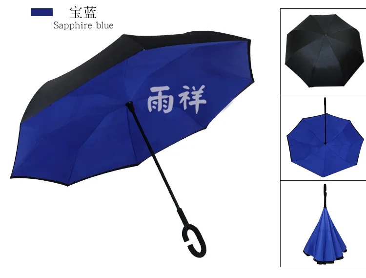 Двухслойный складной зонт Parapluie с защитой от ультрафиолета и защитой от солнца и дождя для мужчин и женщин