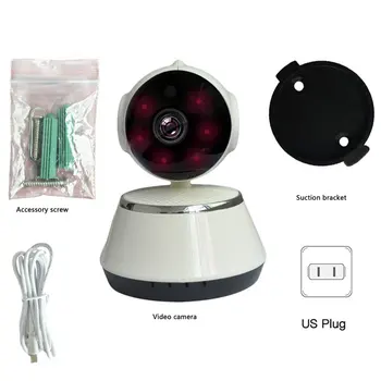 

Home Security IP Camera Wireless Smart WiFi Camera WI-FI Audio Record Surveillance Baby Monitor HD Mini CCTV Camera V380