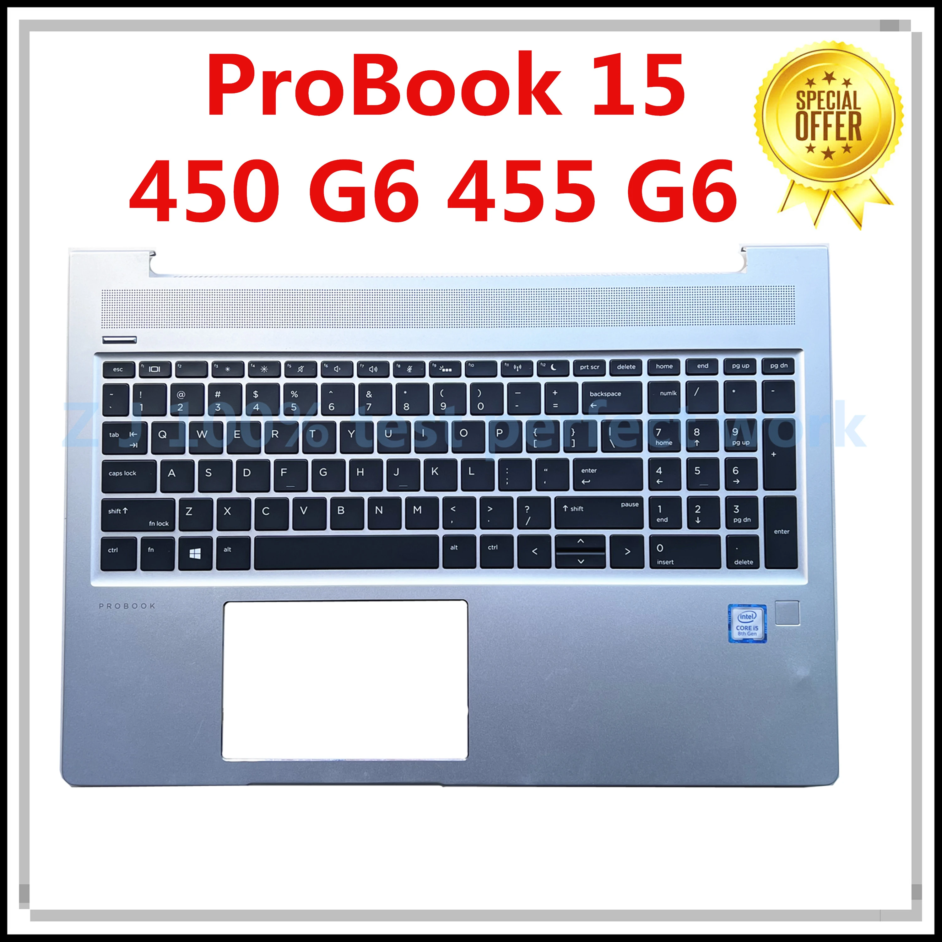 95% New Original For Hp Probook 15 450 G6 455 G6 Laptop Keyboard With  Backlit Palmrest Us L45090-001 100% Tested Fast Ship - Replacement  Keyboards - AliExpress