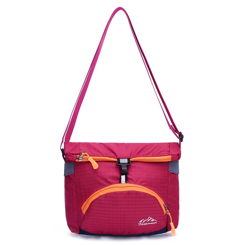 Unisex fashion outdoor folding water repellent nylon bag Fold  Zipper Water Repellent School Rucksack Shoulder Bag Coin Bag 820