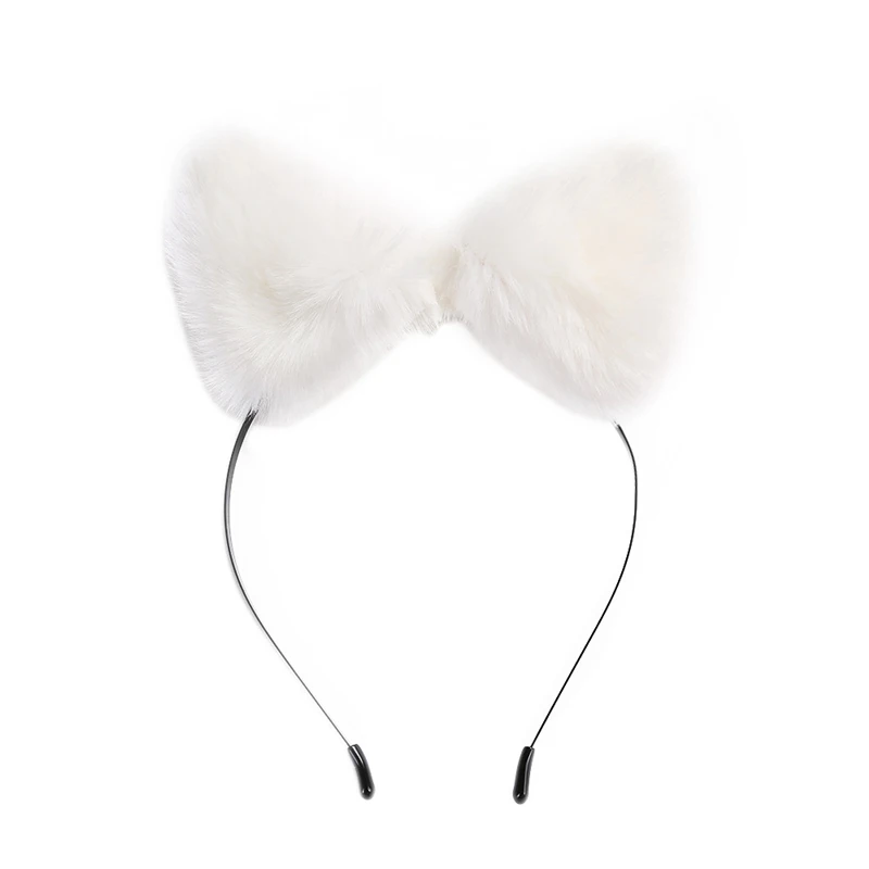 Cat Fox Ears Hairpins Women Fashion Night Party Headband Hair Clip Wearing Decorate Cosplay Anime Dance Hair Accessories 1111