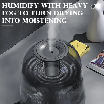 

Mute household aromatherapy machine, ultrasonic air humidifier, essential oil sprayer, dust filter hot sale