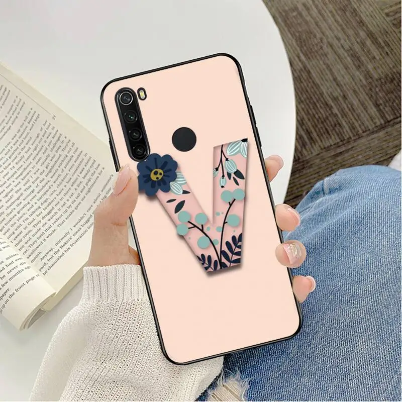 YNDFCNB Fashion Letter Custom Soft Phone Case For Redmi note 8Pro 8T 6Pro 6A 9 Redmi 8 7 7A note 5 5A note 7 case