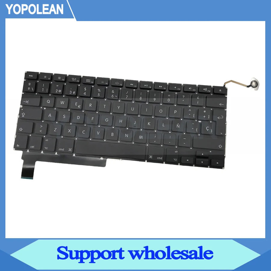 3 шт./лот испанская клавиатура для Macbook Pro Unibody 15 &quotA1286 2009 2010 2011 2012 лет | Компьютеры и