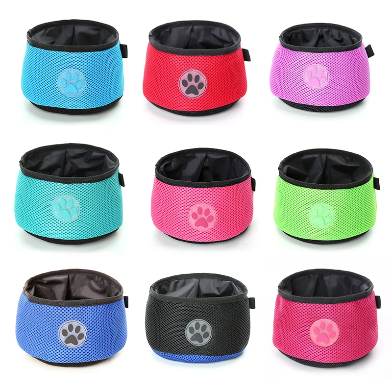 Кормушка для собак миска кошек сумка переноска животных переносная пищевая