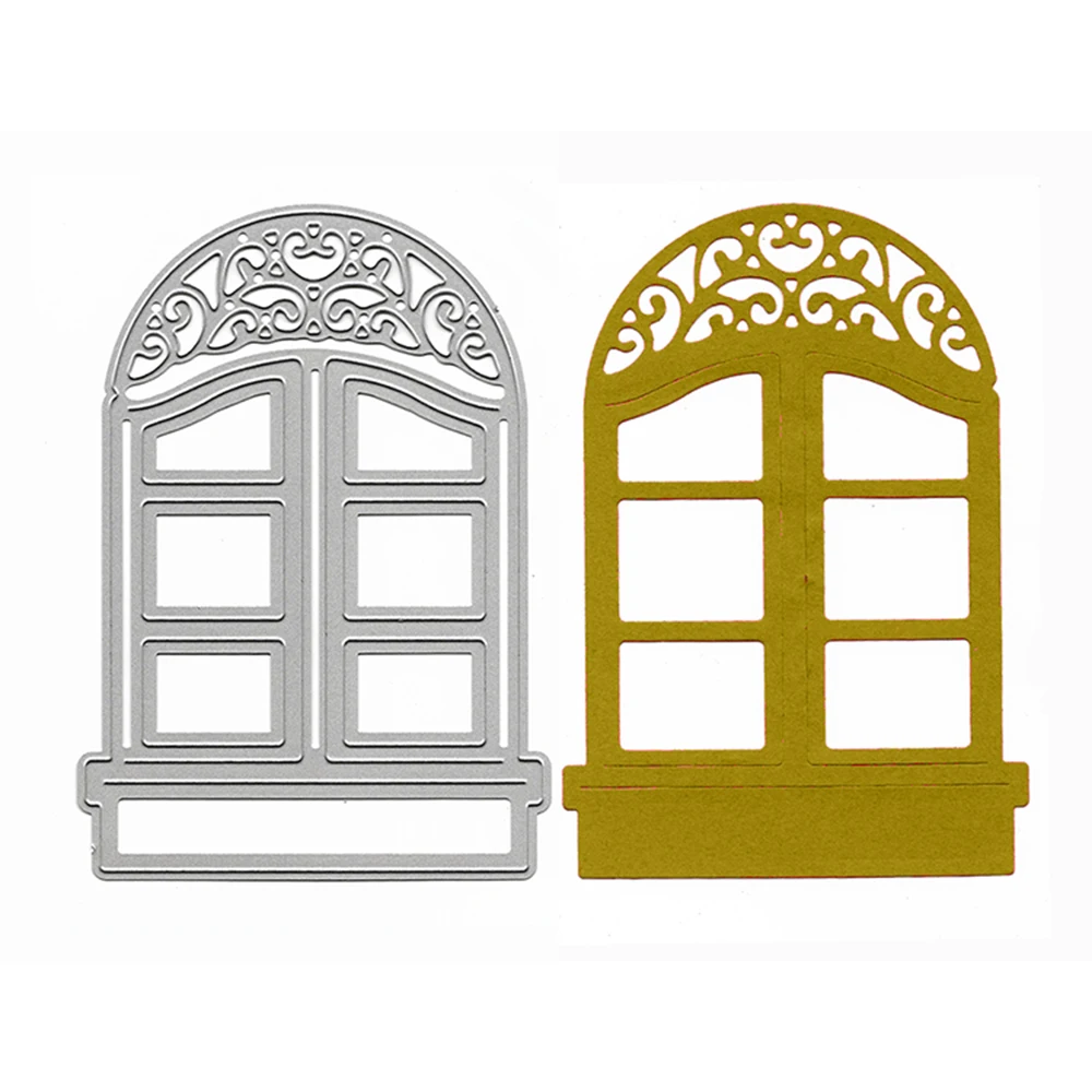 

Cutting Dies Scrapbooking Window Cutting Metal Album Card Making DIY Mold Handcraft Template Stencil Embossing Folder