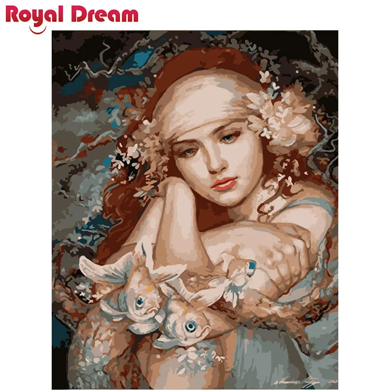 Veiled beauty Face DIY картина по номерам полотно ручной работы; рисунок домашний настенное искусство картина для гостиной уникальный подарок - Цвет: youyumeinv