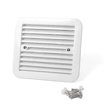 

White 12V Fridge Vent Outlet Side Air Ventilation Exhaust Fan For RV Trailer Caravan RV Car Styling Accessories