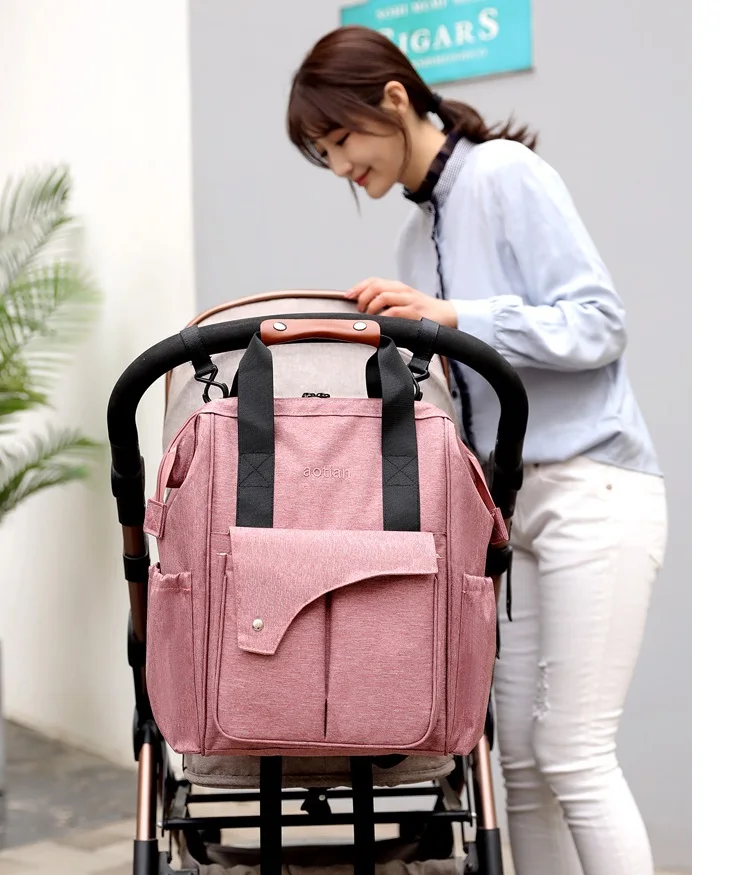 Fashion Diaper Bag Backpack mother& kids Large Mum Maternity Nursing Bag Travel Backpack Stroller Baby Bag Nappy Baby Care