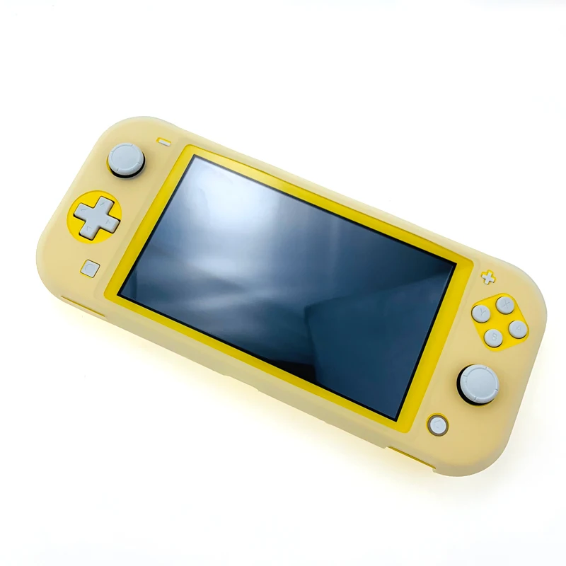 Для nintendo Switch стабильный силиконовый защитный чехол для nintendo Switch Lite игровая машина силиконовый чехол бесплатно закаленный