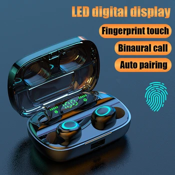 S11 twsワイヤレスbluetooth 5.0イヤホンヘッドセットミニコードレスヘッドセット真のワイヤレス電話xiaomi iphone用