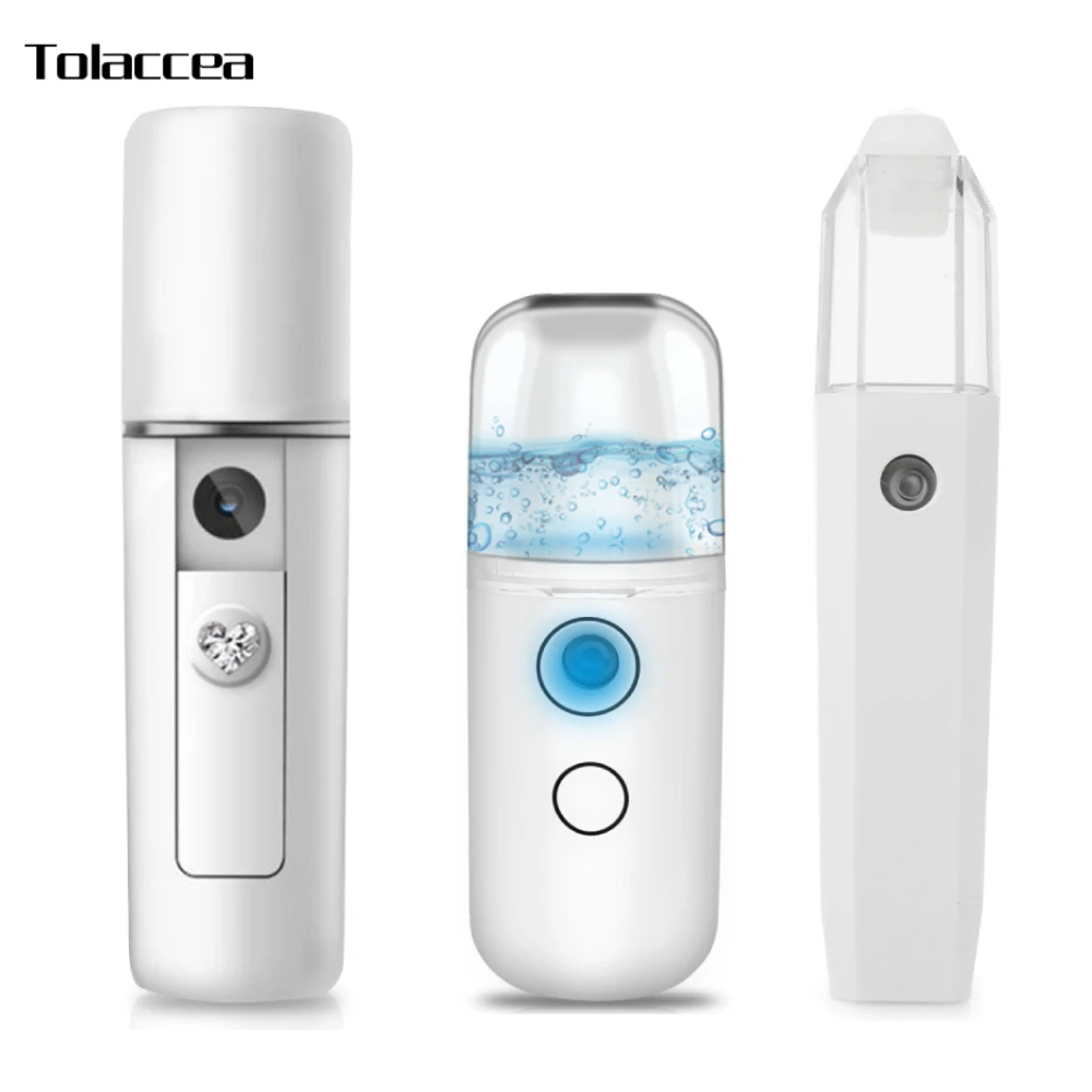 

Mini Nano Face Steamer USB Nebulizer Facial Sprayer Humidifier Hydrating Anti-aging Wrinkle Women Beauty Skin Care Disinfect