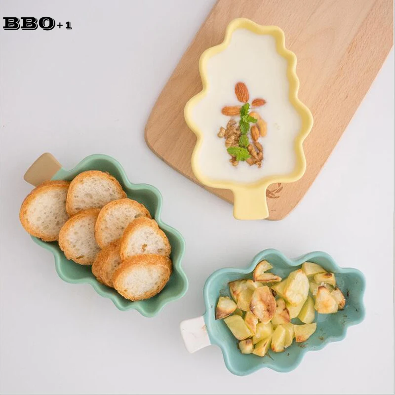 

Christmas Creative Tree Dessert Plate Household Score Fruit Plate Tree Breakfast Plate Snack Plate Snack Tray