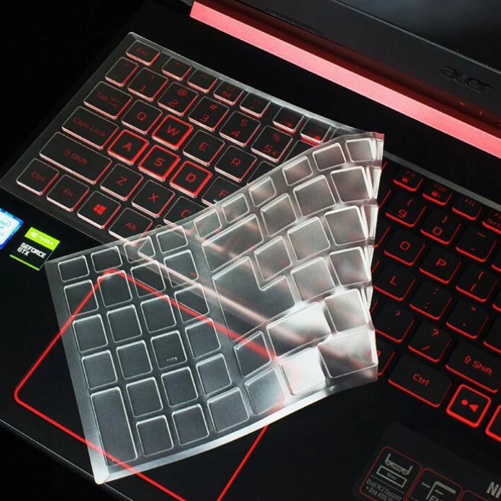 15.6" TPU Keyboard Cover Protector Skin For Acer Nitro 5 AN515 54 54W2
