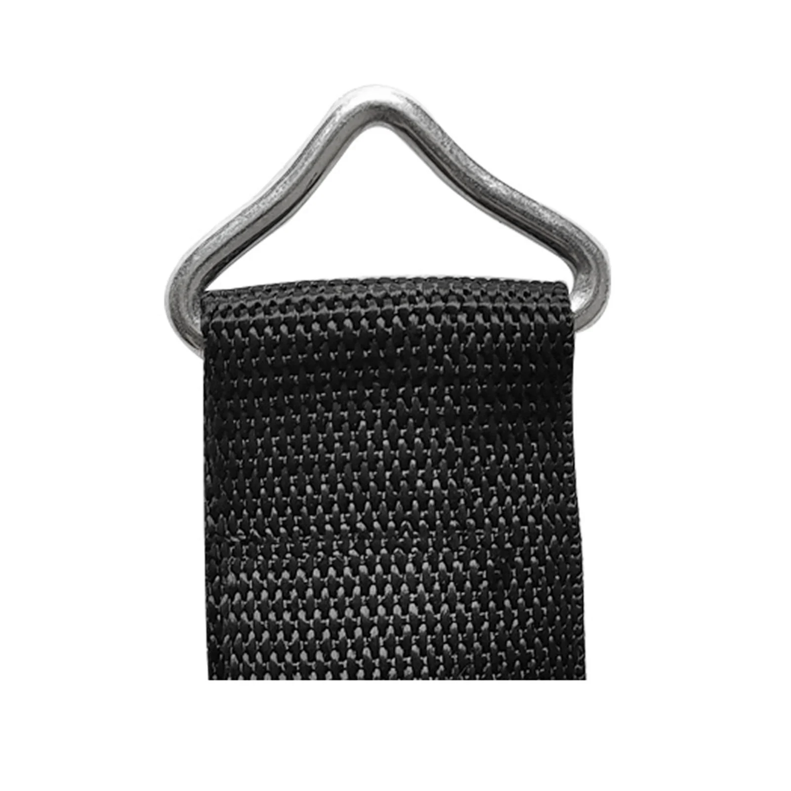 Description Picture 3 of item10pcs/Set Stainless Steel Triangle Rings Buckle 38mm Loop Ring V-rings Straps Trampoline Mat Parts Replacement Repair 26X4.5MM