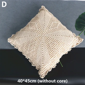 

Fashion Bohemian Pillow Cover Cotton Rope Hand-Woven Cushion Cover Living Room Sofa Nap Cushion Cover Home Decoration