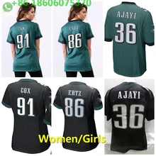 А+++ качественные женские 36 Jay Ajayi 86 Zach Ertz 91 fletcher cox Jersey Philadelphia