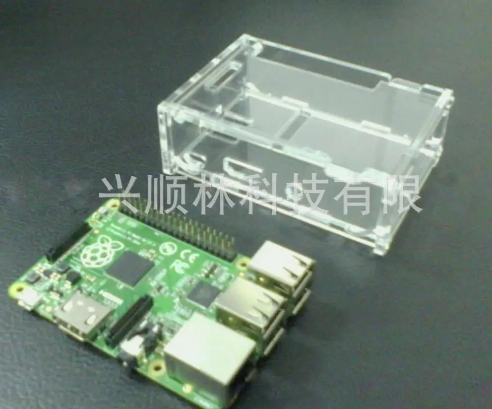 NEW Acrylic Enclosure Case box kits for Raspberry Pi Model B+ Computer