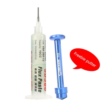 

Mechanic SD360 Fiux Paste+P08 Booster Pusher Transparent No-clean Environmental Protection Solder Paste For Ekectronic Component